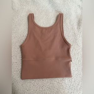 Lululemon power pivot ribbed tank top